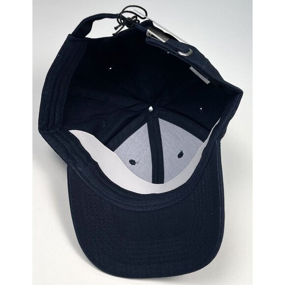 PX CLOTHING Adult Strap-Back Navy 100% Cotton BASEBALL CAP 8CP9020M NWT NEW - Picture 6 of 9